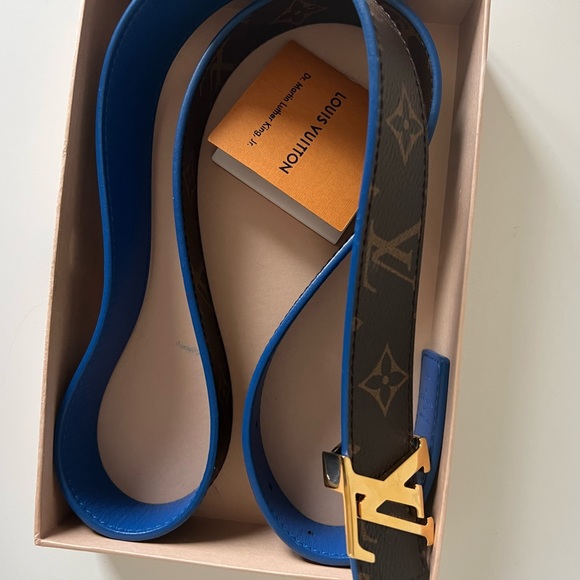 LV ESCALE LV INITIALES 30MM REVERSIBLE BELT - Picture 4 of 4